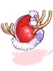 Costume Rudolph Santa Hat