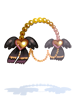 Costume Gothic Heart Wing