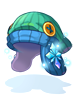 Costume Knit Cap Of Water