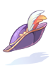 Costume Little Feather Hat