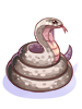 Costume Coiledup Snake Hat