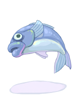 Costume Evolved Blue Fish