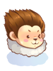 Costume Monkey Coat Hat