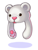 Costume Polar Bear Cap J