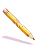 Costume Well-Chewed Pencil
