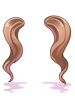 Costume Loose Wave Twin Crimson