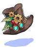 Costume Mechanical Plant Hat